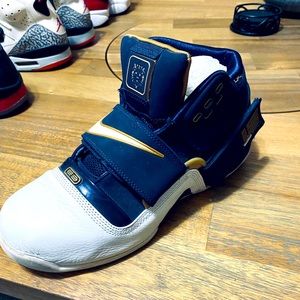 Jordan and Lebron shoes